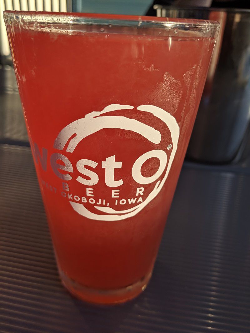 West O Raspberry Shandy